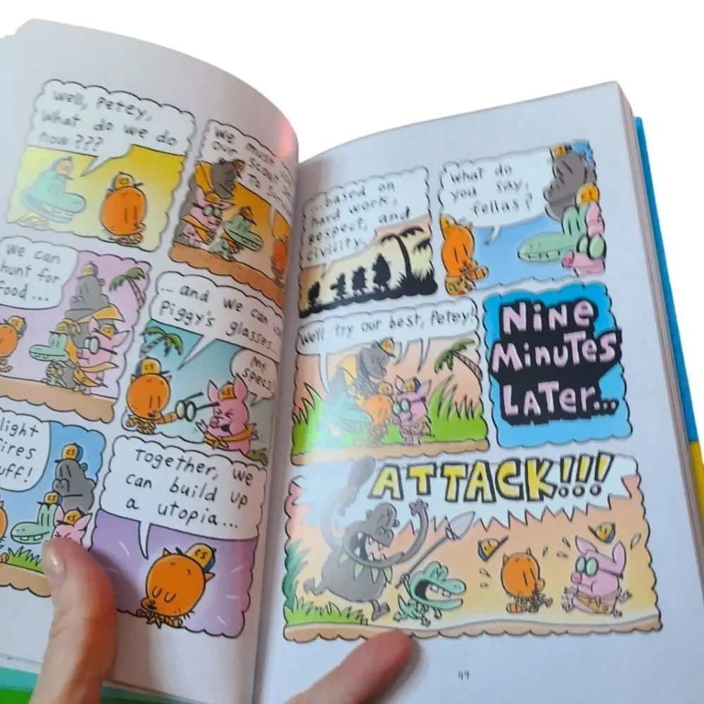 3/$20 DOGMAN LORD‎ OF THE FLEAS Dav Pilkey Hardbound NWT